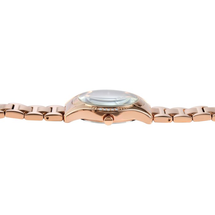 Montre - RAPTOR - Salina - Acier inoxydable rosé doré - Cadran vert - Mouvement quartz Miyota