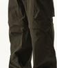 Musinsa Standard [City Leisure] Wide Belted Detachable Cargo Pants [Olive Green]