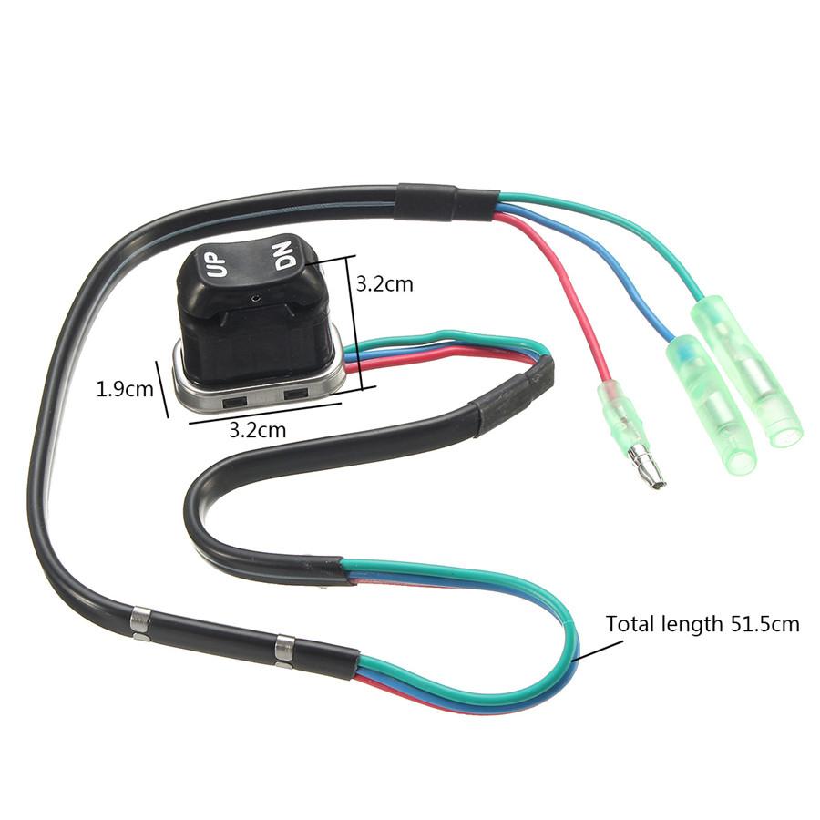 Trim & Tilt Switch for Yamaha Engine Outboard Remote Controller 703-82563-01-00