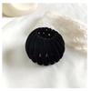 Velvet-textured Plush Feathered Bird Nest Holder Hair Curler Hairpin Hair Accessory
