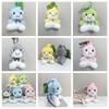 Adorable Bowknot Baby Shark Plush Keychain - Cute Doll Toy for Backpacks