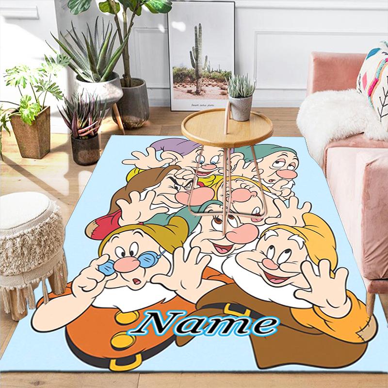 Custom 1Pc Snow White'S Magical Garden Rug Office Carpet Indoor Outdoor Entrance Doormat Nonslip Soft And Comfortable Living Room D916241