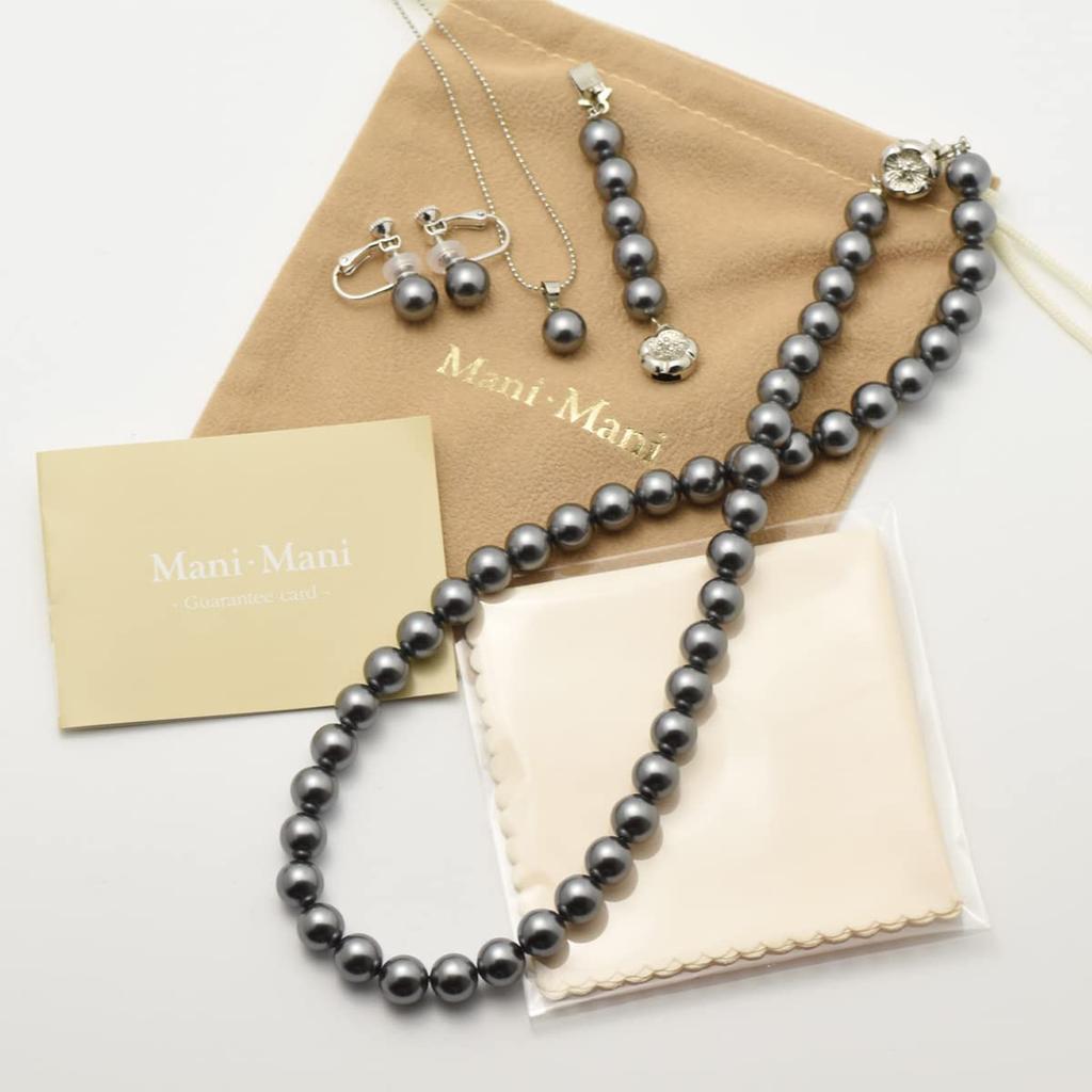 Premium Shell Pearl 8mm for Ceremonial Comes with an Adjuster To Enjoy Two Different Comes with a Gift for New Spring Jewelry In [Mani Mani]