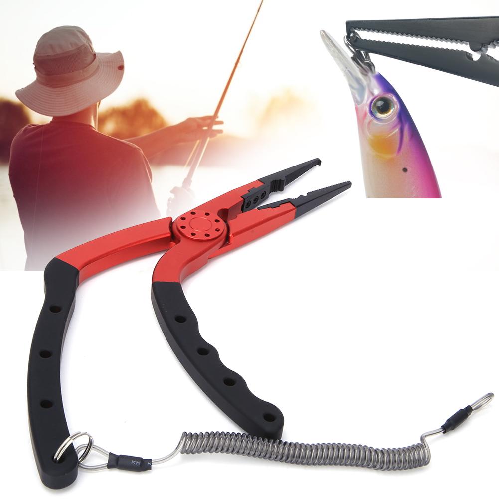 Aluminium Alloy Fish Use Lure Clamp Fishing Pliers Control Tackle Tools