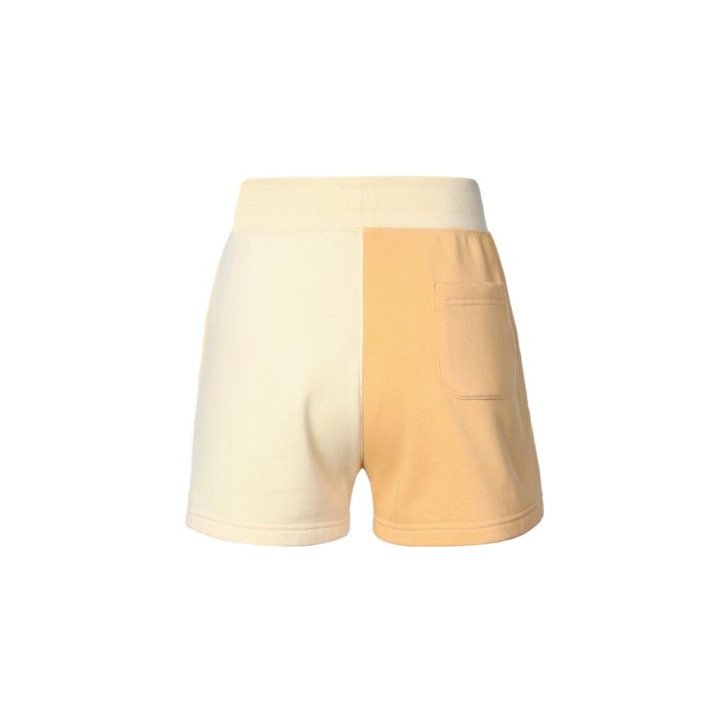 Jordan Flight Patchwork Logo Elastic Waist Straight Shorts Women Bottoms Cosmic-Gold DZ3367-251