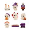 1Pc Resin Pumpkin Ghost Castle Desktop Ornaments Halloween Tabletop Decor Holiday Party Favor Gift Holiday Gift Ornaments