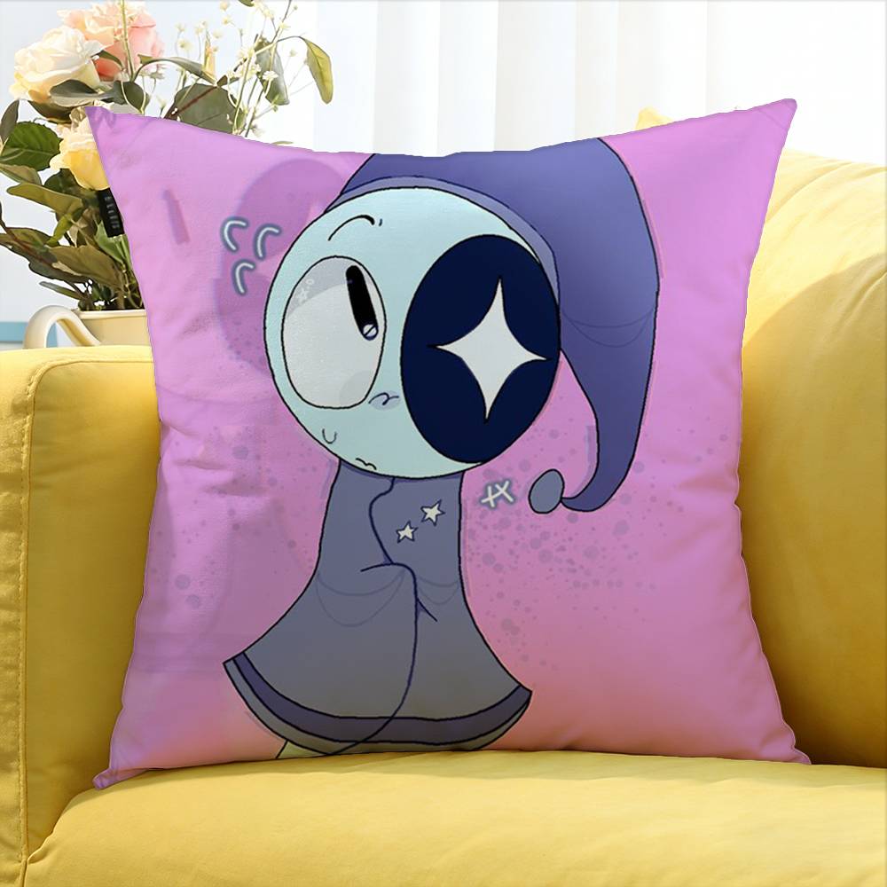 game character Astro  Various Sizes Square Pillow Case For Car Home Bedchamber Decor