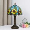 Pastoral style Lamp Stained Glass Table Lamp Sunflower Bedside Table Lamp for Bedroom Living Room Aesthetic Cute Home Decor Gift