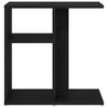 Side Table Black Oak Look 50 x 30 x 50 cm