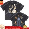 Washed Vintage Backstreet Boys Black & Blue World Tour Tshirt Boy Band Bsb Group Pop Music T-shirt Men Women Hip Hop Oversized T