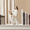 Gifts for Mom from Daughter, Hand Painted Resin Mother Daughter Figurine, Sentimental Mother's Day Gifts for Mom