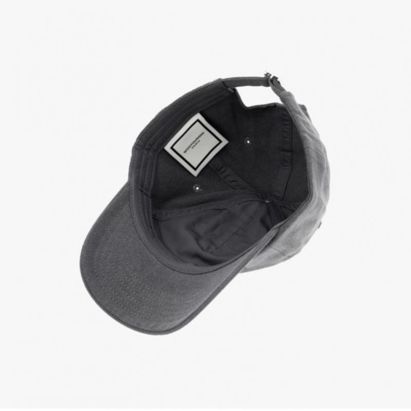 Wooyoungmi Oxford Denim Cap Embroidered Logo W253ac54