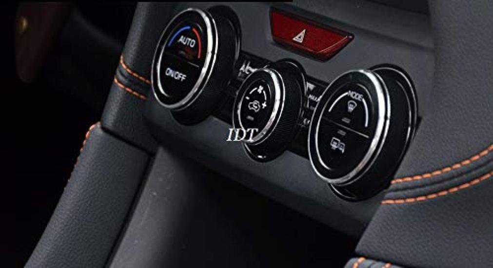 

New SK Forester Air Conditioning Dial Ring Interior Panel Bezel Cover with Mini Air Conditioning Adjustment Dial Air Conditioning Interior Custom Air