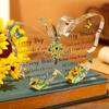 Bible Verse Religious Gift, Inspirational Scripture Gift Butterfly Acrylic Decoration, Nurseries, Home Desk Living Room Acrylic Decor