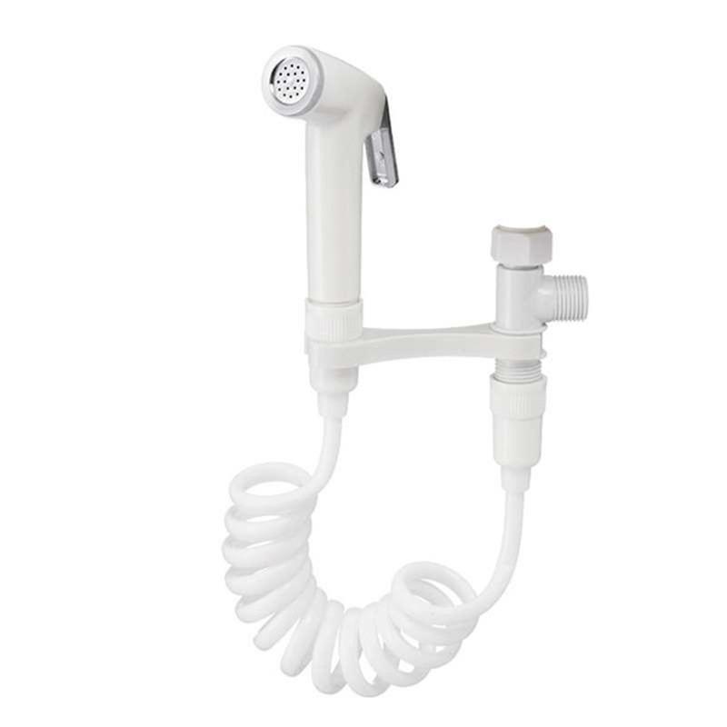 1 Set Multifunction Toilet Bidet Tap Shower Sprayer Bathroom Shower Hose Toilet Seat Bidet Spray Bidet Nozzle Accessories белый
