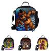 Torba śniadaniowa termoizolacyjna z nadrukiem 3D Five Nights At Freddy's o dużej pojemności do wszechstronnego użytku