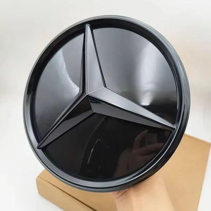Star Logo Car Front Grille Emblem  Mercedes Benz W176 W205 W212 W207 A B C E SLK GLK CLA CLS Viano GL ML R Class EYE1