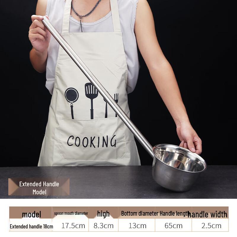 Stainless Steel Long Handle Soup Ladle