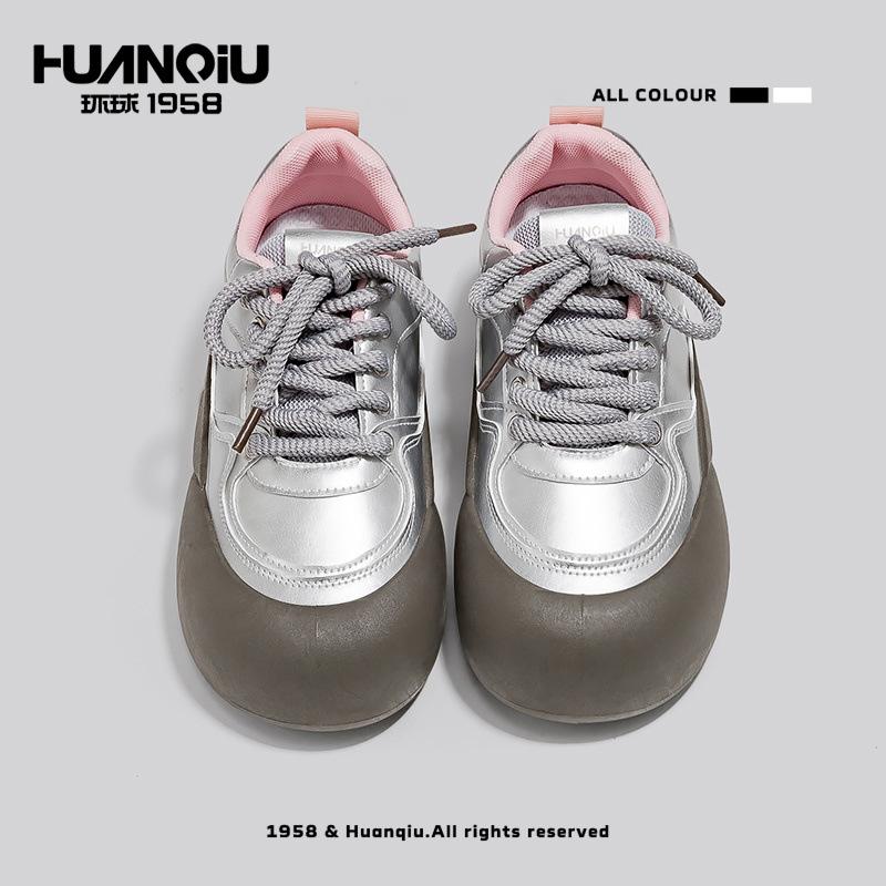 Global temperament summer 22 new breathable thick-soled casual muffin sports board shoes 35