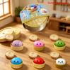Tlakové knedlíky Knedlíkové squishies Roztomilá barevná houska Hračka s pomalým vracením Úleva od stresu Fidget hračka pro děti Dospělé Dárek proti úzkosti