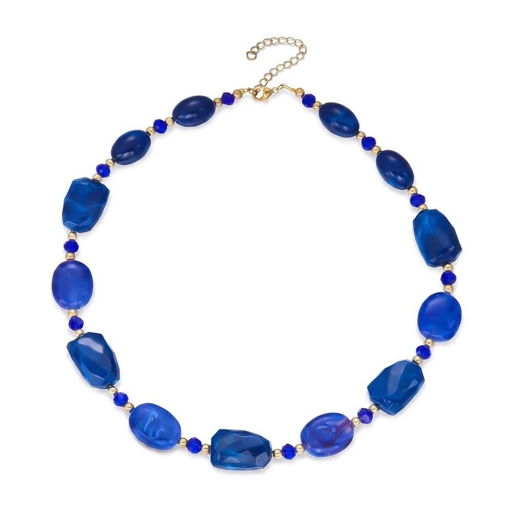 Irregular Beaded Necklace Handmade Geometry Necklace Trendy Irregular Necklace Party