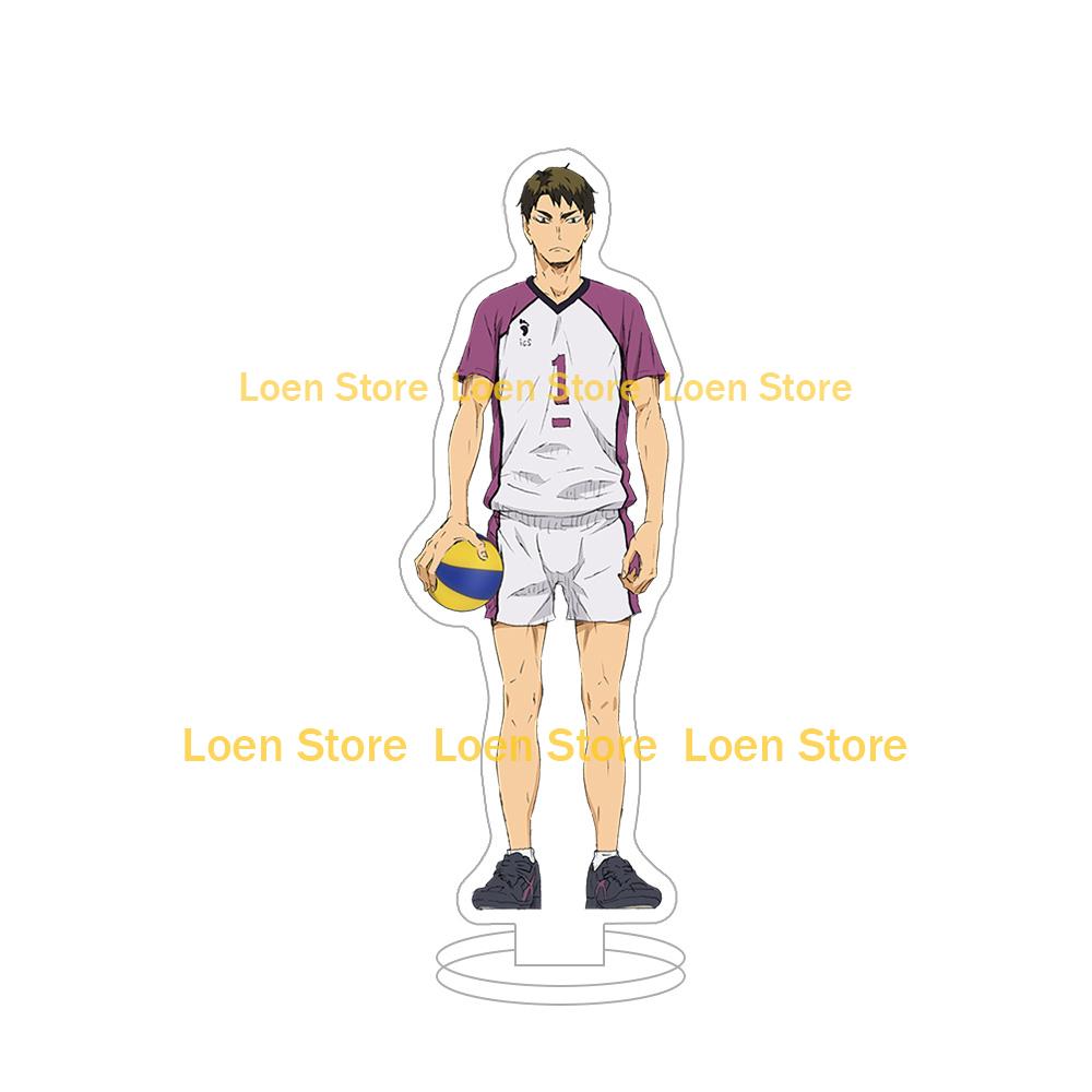 Haikyu Official character Ushijima Eita Semi Reon Ōhira Satori Tendō Goshiki Shirabu Sagae Anime Figure Acrylic stand ornament