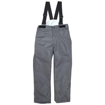 Glückliche BINZART Ski Junior Größe 140cm Hose, Latzhose, 111104, Anthrazit,