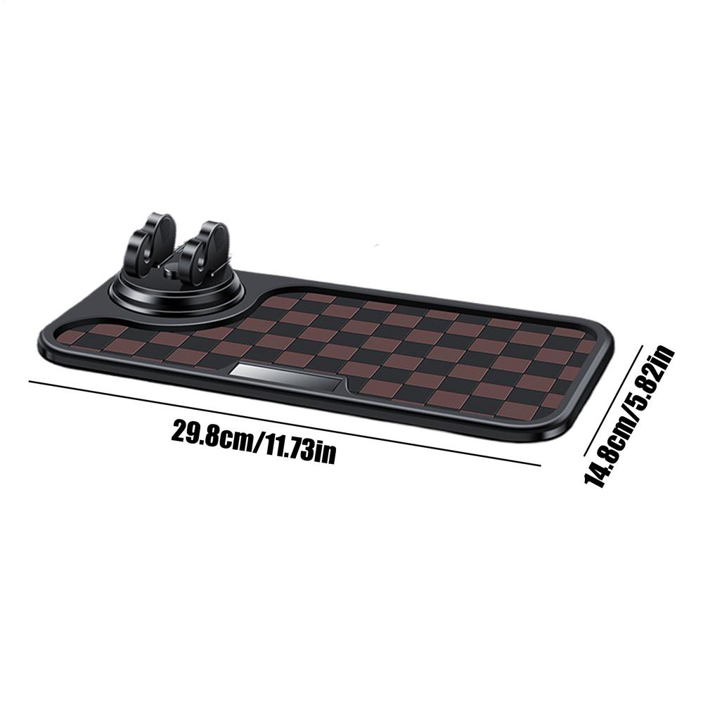 Sticky Pad For Car Dashboard Anti Slip Car Dashboard Mat Gripper Multifunctional Organizer Tray Holder For Gps Cell Mobile