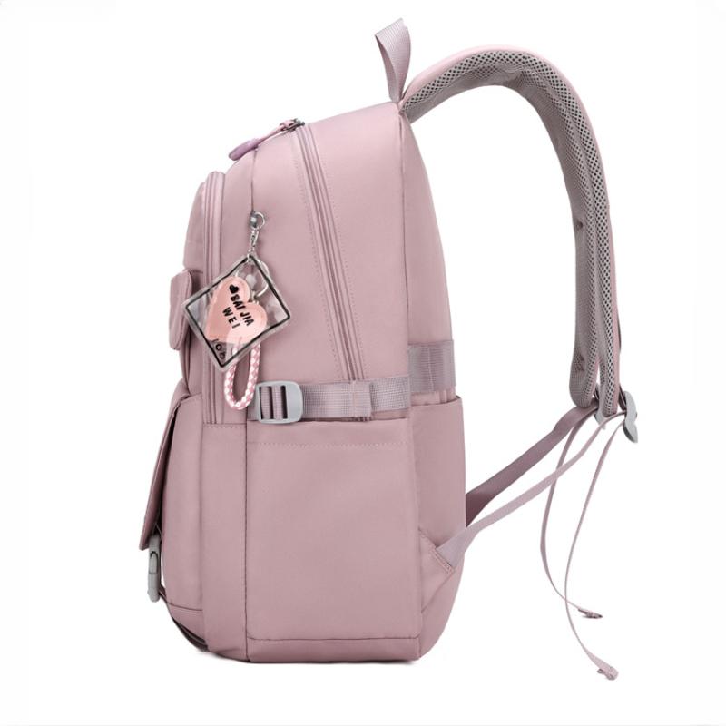 Winter Nieuwe Nylon Rugzak voor Basisschoolleerlingen Groep 4, 5, 6 Grote Capaciteit Tienermeisjes Schooltas Trendy Kinderrugzak
