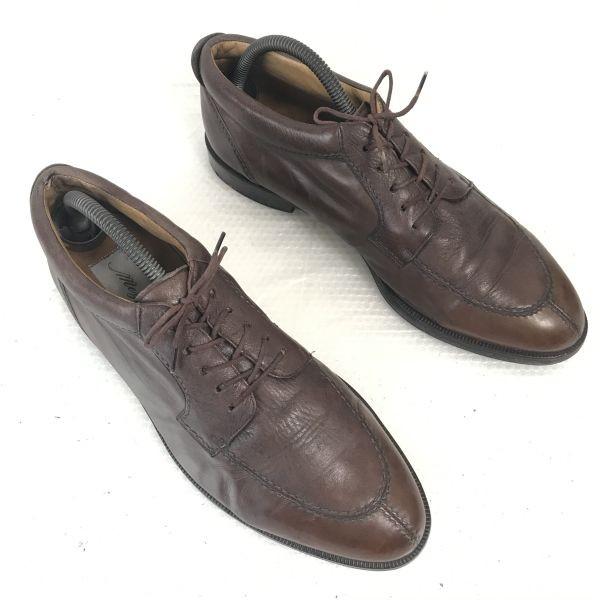 

Испания 80-е-90-е Ботинки чукка Mezlan 9.5M 27.5см Коричневые кожаные туфли(ИСПОЛЬЗОВАЛ)