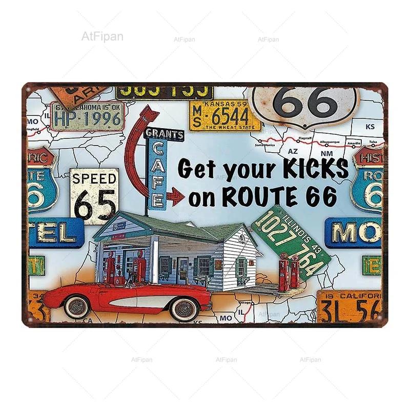 Vintage Motorcycle Garage Metal Plate  Classic Tire Poster  Shabby Chic Wall Art Decor  xCM Metal Painting for Home  Retro Cuadr