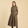 Belted Tuck Dress B5w9o602