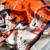 High-quality Luxurious Silk Scarves Headband Scarfs Neck Scarf For Women Chain Silk Scarf Women's Decorative Shawl