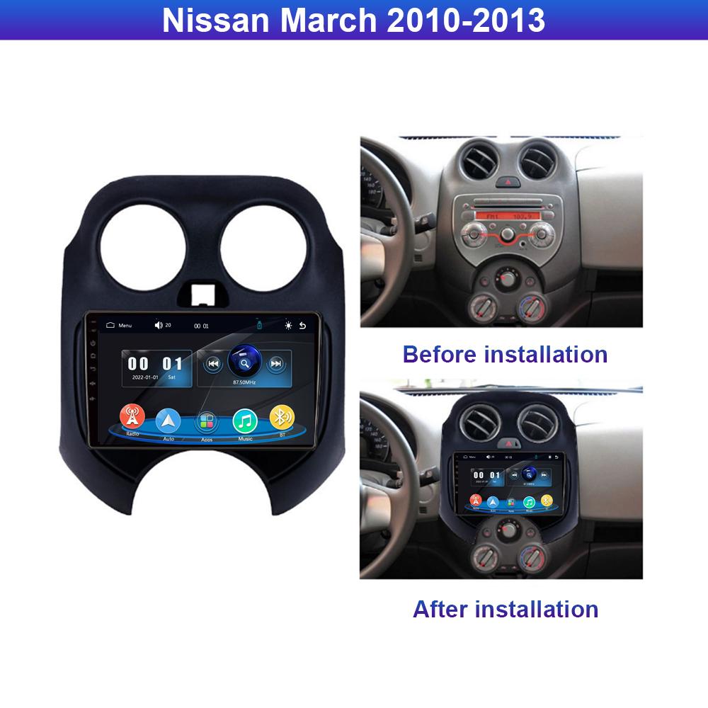 Icreative Car Radio Multimedia MP5 Player Head Unit Stereo BT For Nissan March 2010-2013