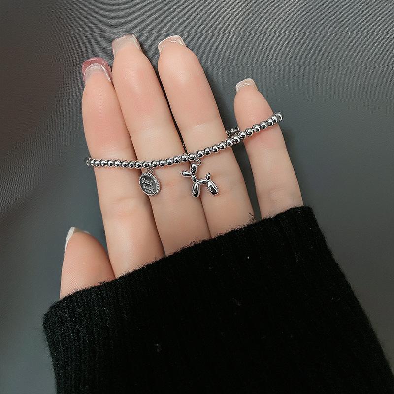 Lindon Zircon Bracelet Jewelry Geometric Bead Chain Link Bracelets Fashion Fine Wedding Gift for Girlfriend Women