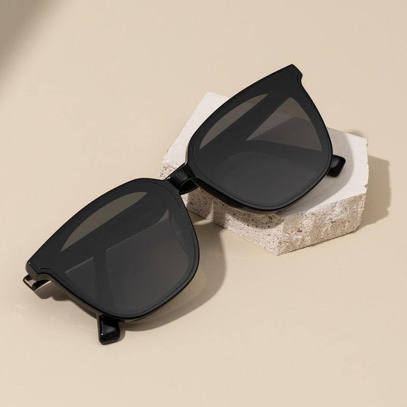 RECLOW RECLOW LAND Acetate RLOGO Sunglasses BLACK