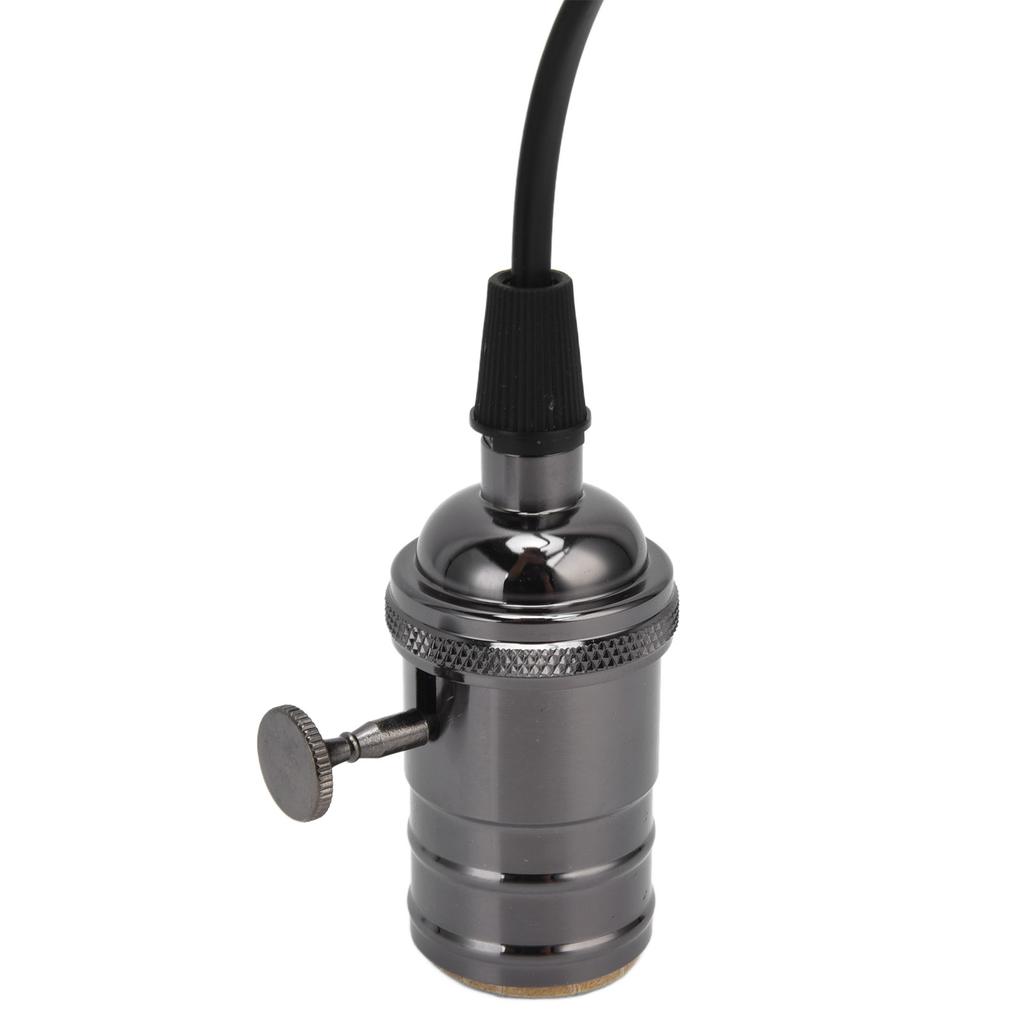 E27CelsiusE26 Vintage Pendant Lamp Socket Decorative Retro Hanging Light Holder with Plug