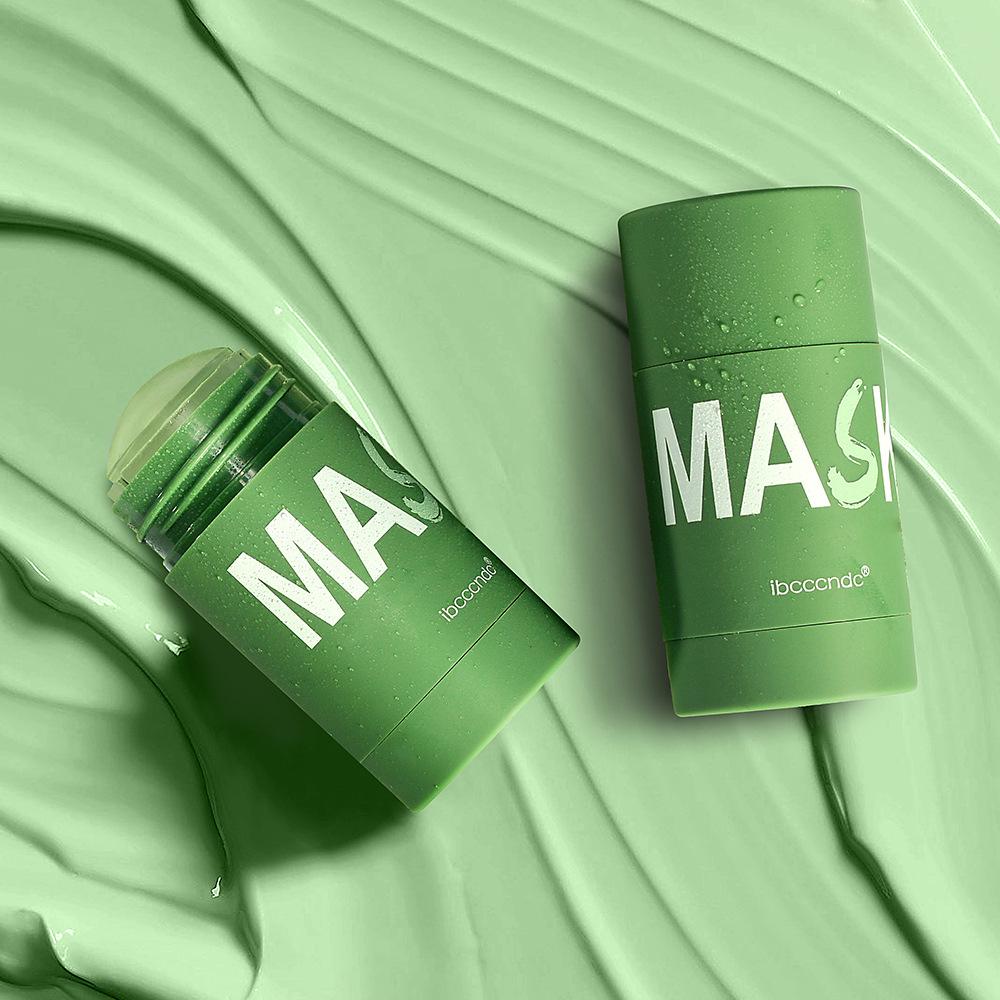 Ibcccndc Green Tea Cleansing Solid Mask for Blackheads