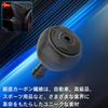 Gomexus F38 Reel Handle Knob Forged Carbon Round Knob 38mm Daiwa Type S Shimano Type A Handle Replacement Spinning Reel Bait Reel Compatible with Sea