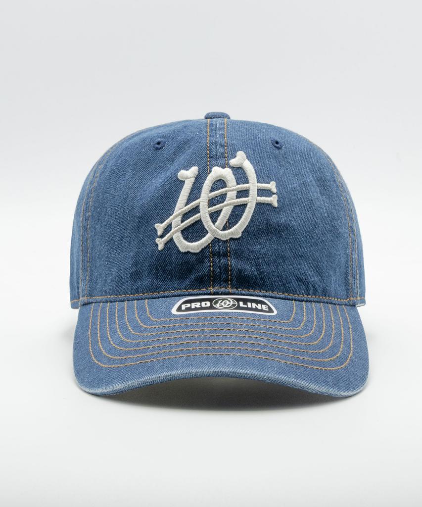 Wieoldeuwoldeu Born To Be Denim Ball Cap