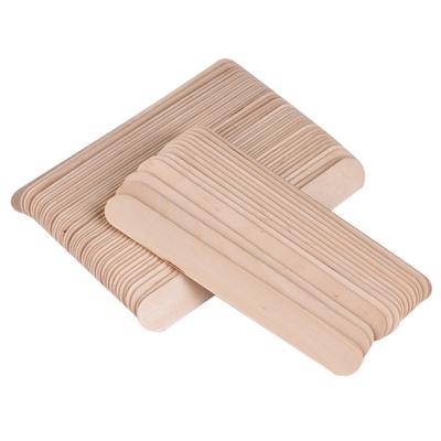 100PcsBag Waxing Stick Spatula Applicator Wooden Spatula Disposable Medical Tongue Depressor