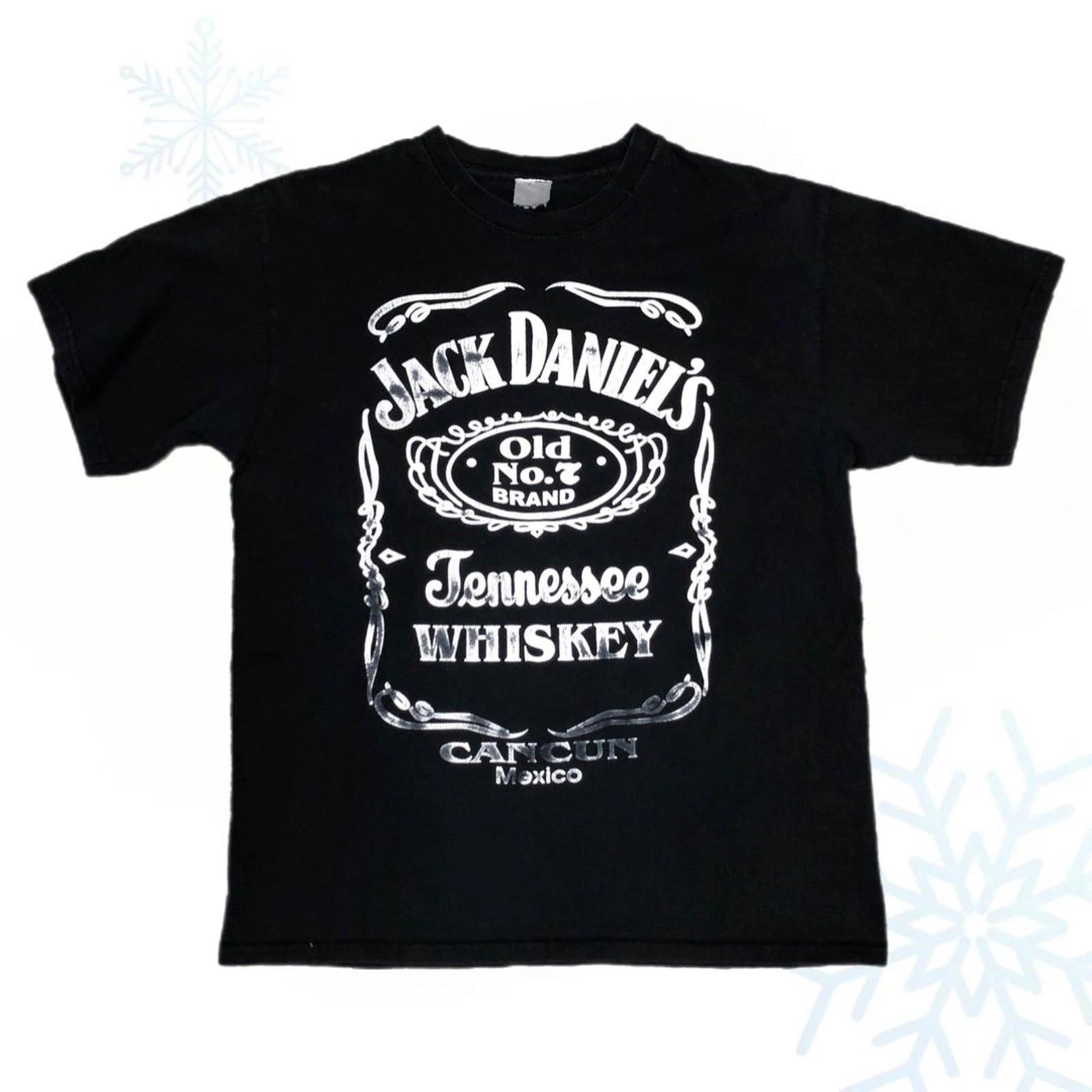 Vintage Jack Daniel s Tennessee Whiskey Alcohol Cancun Mexico T-Shirt Medium 3XL