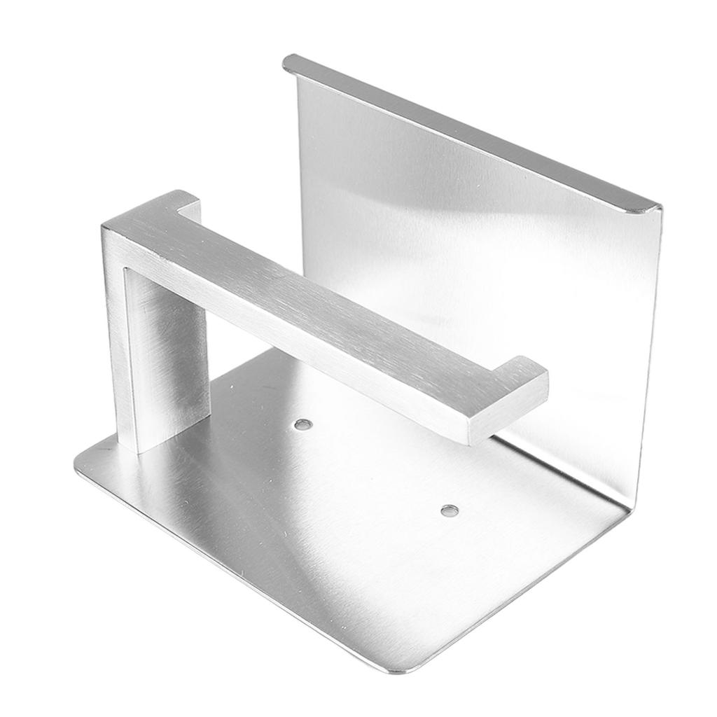 Stanzfreier Toilettenpapierhalter Edelstahl Toilettenpapierhalter mit Ablage für Badezimmer Waschraum