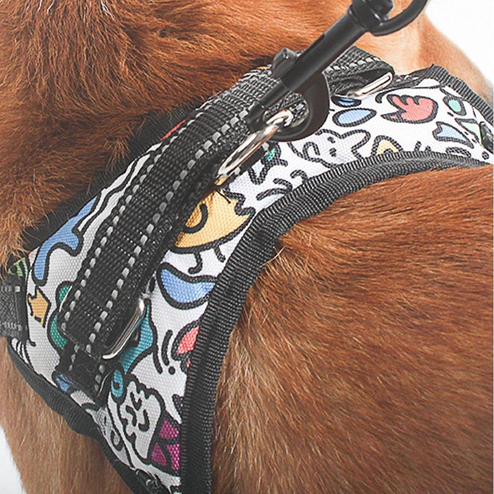 Round Cord Shape Dog Harness Leash Anti-pull Dog Rope  Outdoor Running Exercise