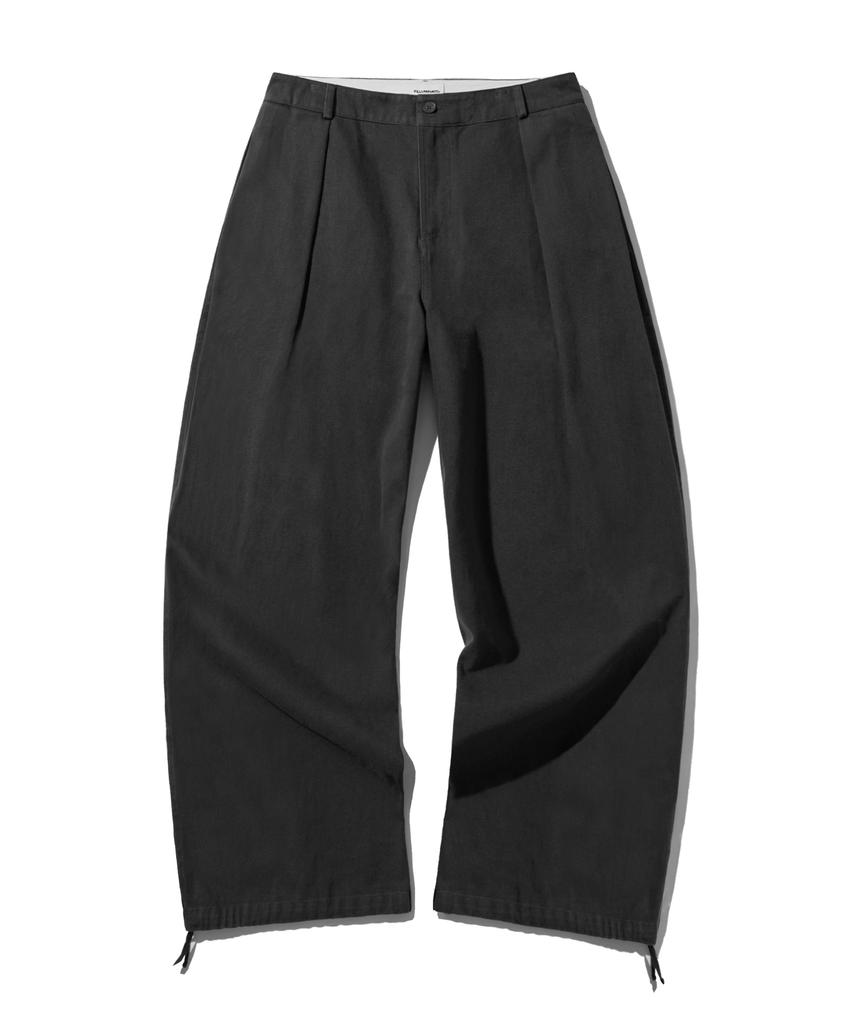 FILLUMINATE Cotton Side Tuck Balloon Pants - Black