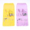 Premium 16-Piece Nail Grooming Kit For Home Stainless Steel Clippers Pedicure Set And Travel Case Included Manicure Set
