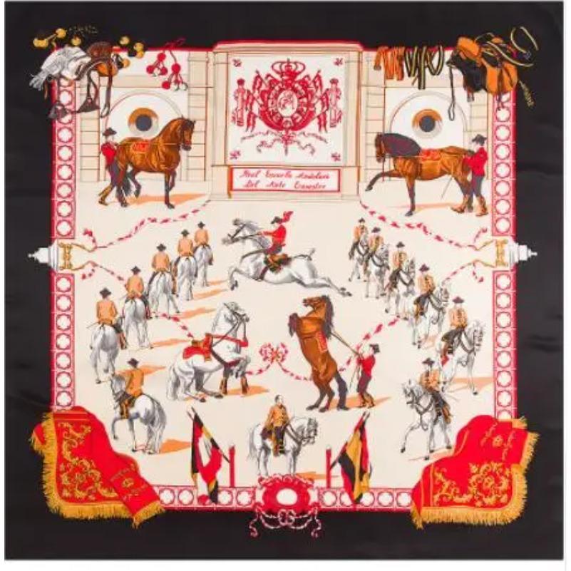 New Twill Silk Scarf Square Scarf Bandana Horse Printing Winter Scarf for Women Shawls Luxury Brand Silk Scarves Wrap D705