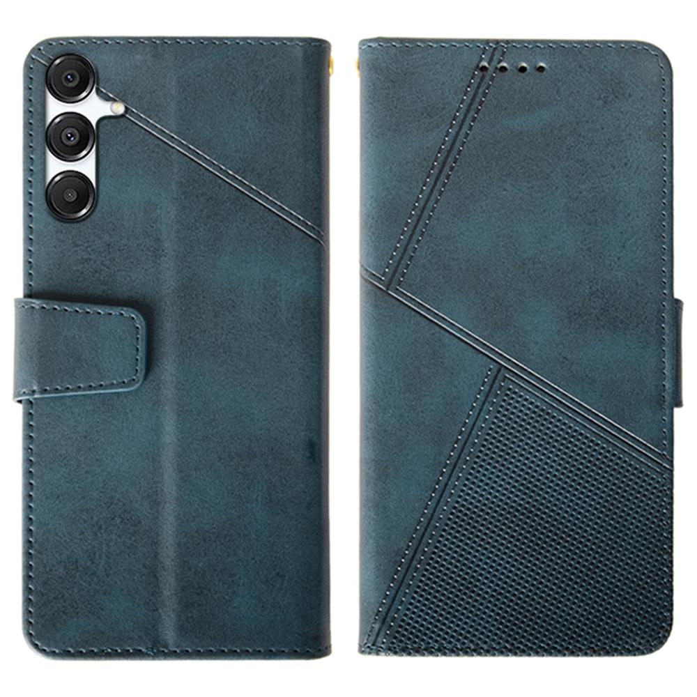 IDEWEI For Samsung Galaxy A16 5G/4G Case Leather Wallet Phone Cover Stand Calf Texture