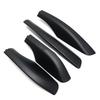 4pcs Car Roof Luggage Rack Covers Plastic Roof Rack End Trim Shell Cap Car Accessories For Toyota Fortuner AN50 AN60 2004-2014