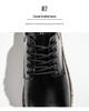 Men's Spring 2021 Black Low-Top Martin Boots - Versatile, British Style Casual Genuine Leather Shoes